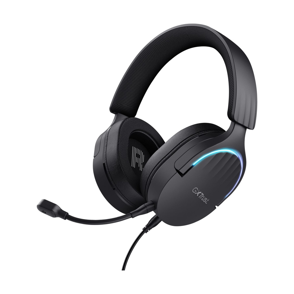 Trust Gaming GXT 490 Fayzo Gaming Headset with Microphone / USB 2.0 / Black
