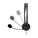 Auriculares HP G2/ con Micrófono/ USB/ Negros