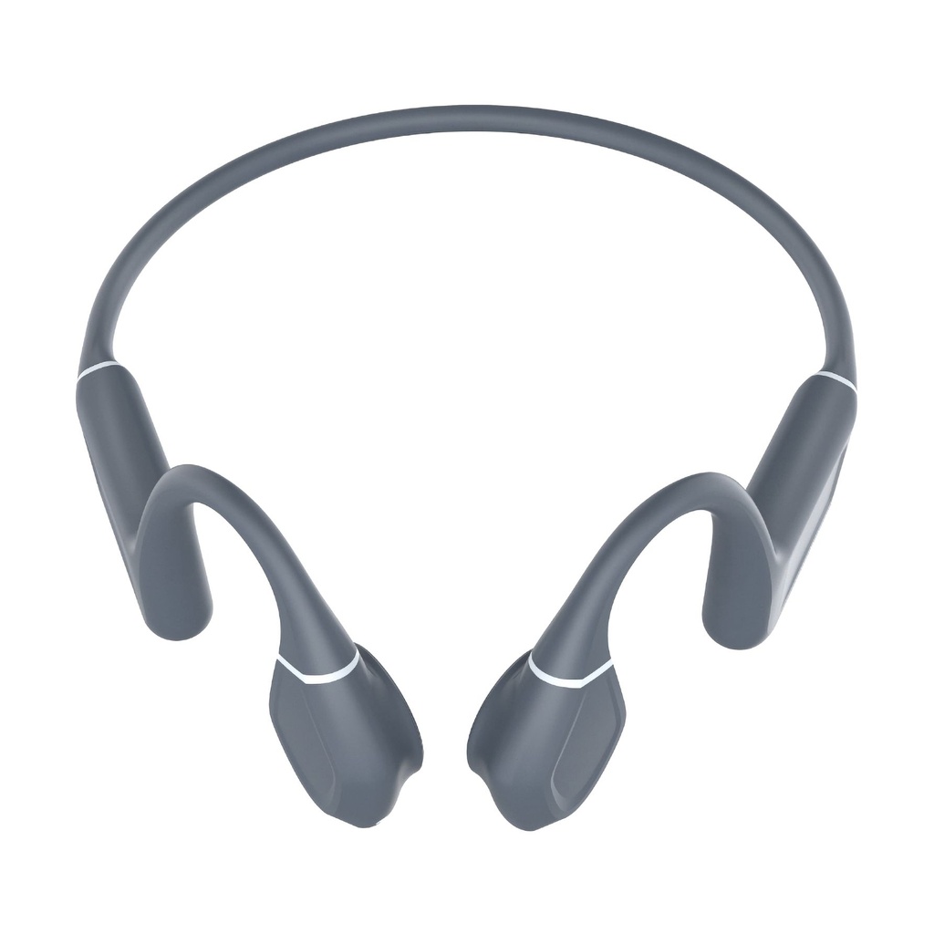 Auriculares Inalámbricos Deportivos de Conducción Ósea Leotec Osea Kuri/ con Micrófono/ Bluetooth/ Grises