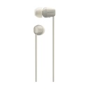 Auriculares Inalámbricos Intrauditivos Sony WI-C100/ con Micrófono/ Bluetooth/ Beige