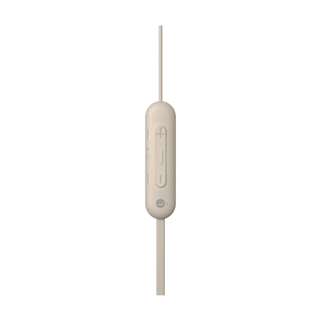 Auriculares Inalámbricos Intrauditivos Sony WI-C100/ con Micrófono/ Bluetooth/ Beige