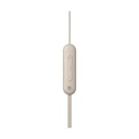 Auriculares Inalámbricos Intrauditivos Sony WI-C100/ con Micrófono/ Bluetooth/ Beige