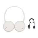 Auriculares Inalámbricos JVC HA-S36W/ con Micrófono/ Bluetooth/ Blancos