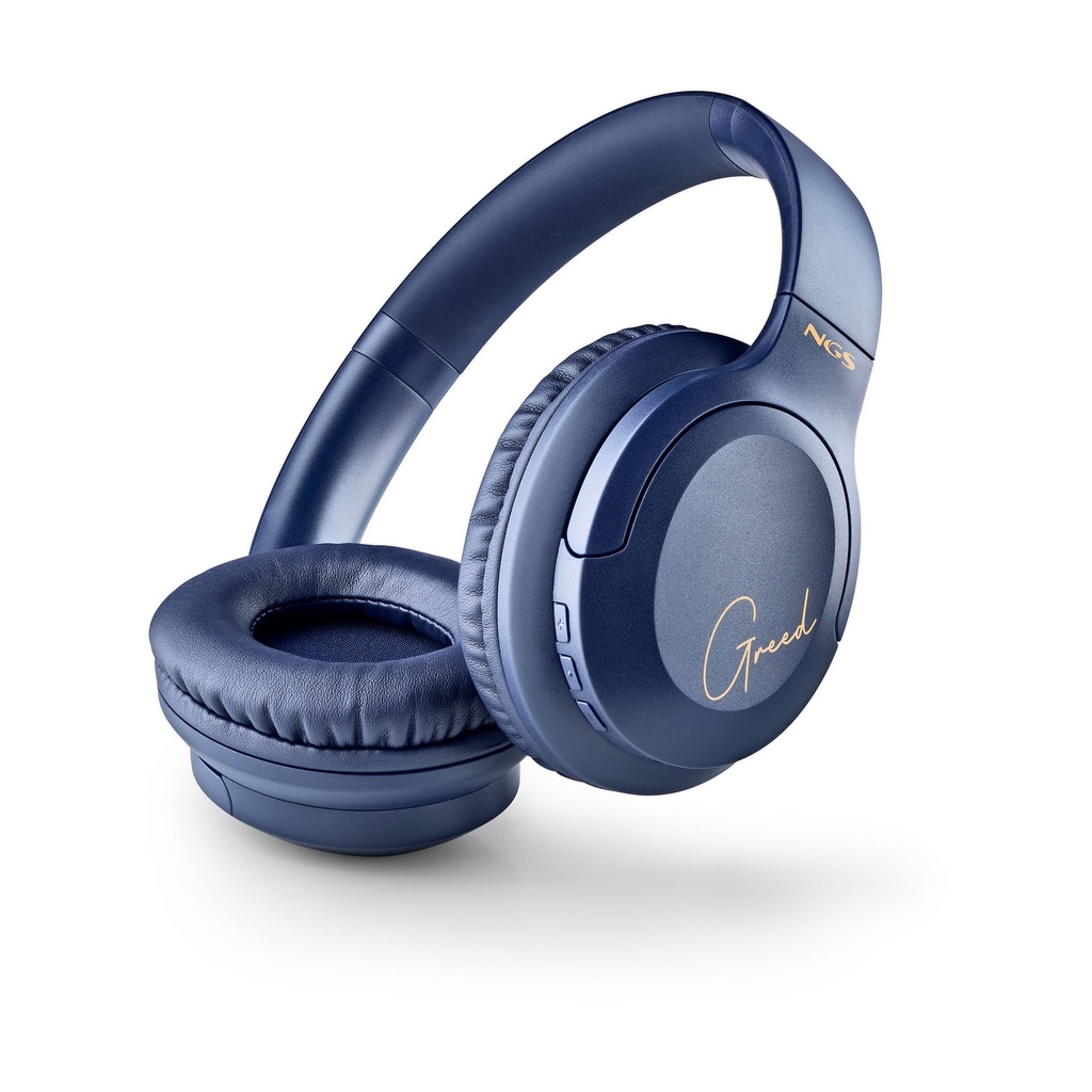 Auriculares Inalámbricos NGS Artica Greed/ con Micrófono/ Bluetooth/ Azules