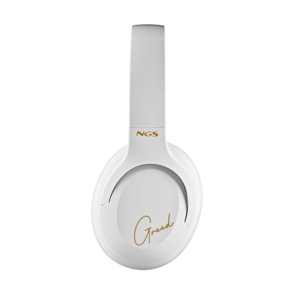 Auriculares Inalámbricos NGS Artica Greed/ con Micrófono/ Bluetooth/ Blancos