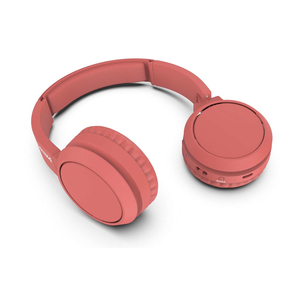 Auriculares Inalámbricos Philips TAH4205/ con Micrófono/ Bluetooth/ Rojos