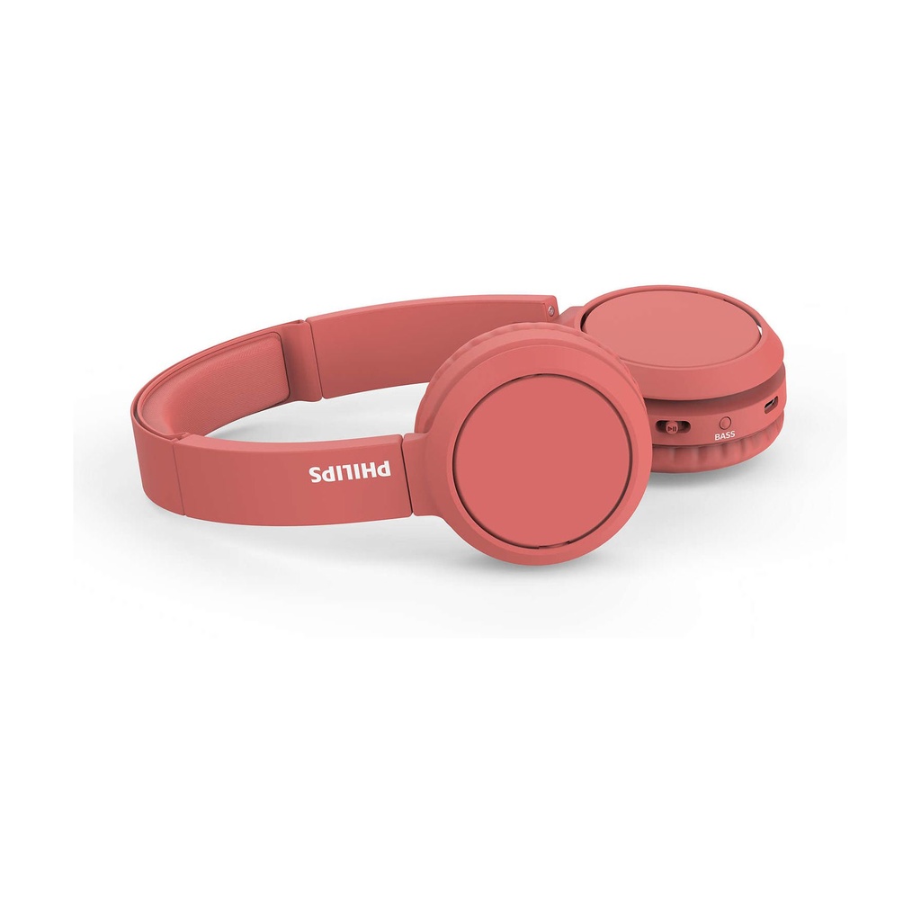 Auriculares Inalámbricos Philips TAH4205/ con Micrófono/ Bluetooth/ Rojos