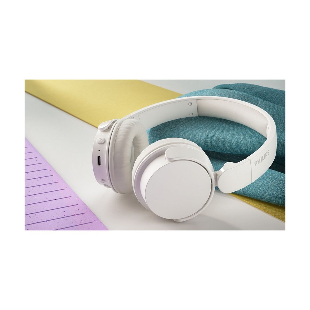 Auriculares Inalámbricos Philips TAH4209WT/ con Micrófono/ Bluetooth/ Blancos