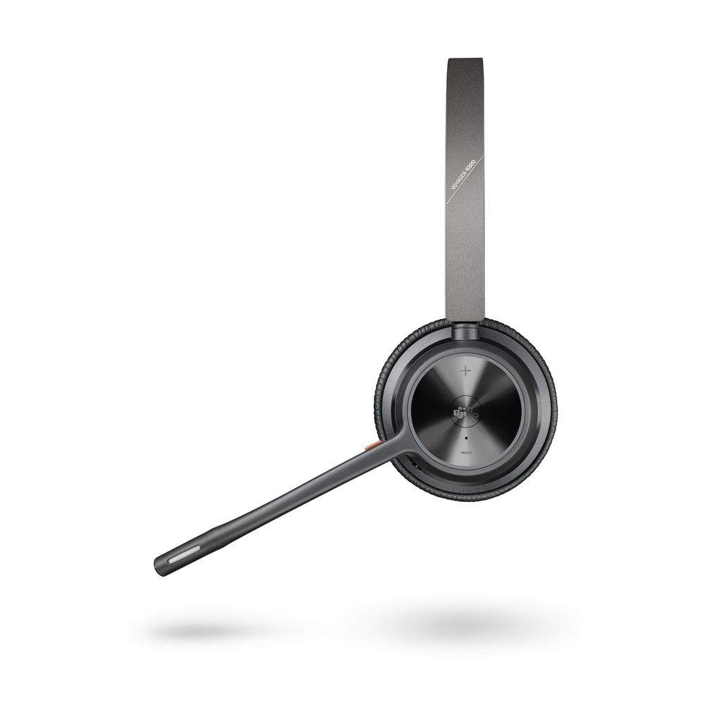 Auriculares Inalámbricos Poly Voyager 4320 para Microsoft Teams + Adaptador BT700/ con Micrófono/ Bluetooth/ Negros