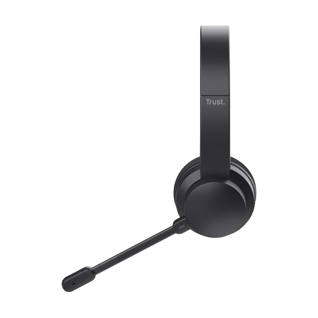 Auriculares Inalámbricos Trust Ayda ENC/ con Micrófono/ Negros