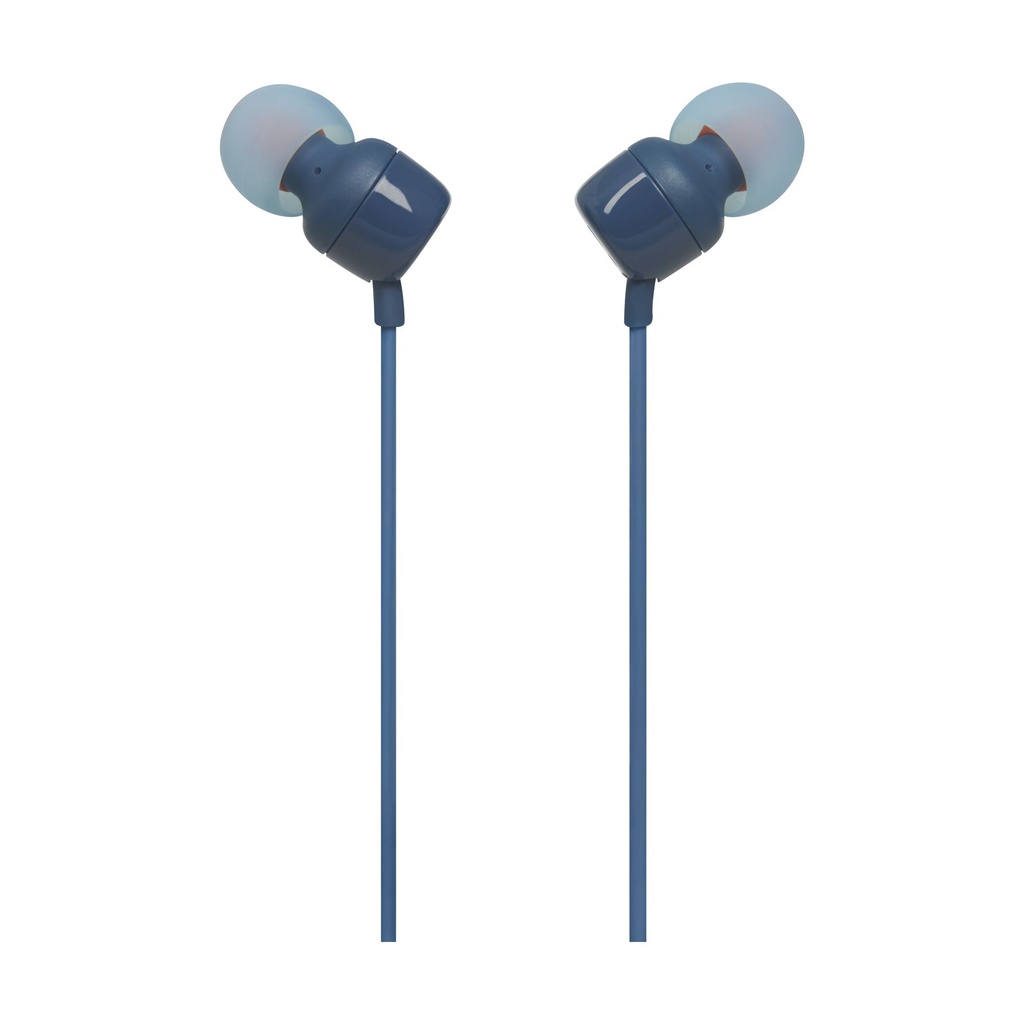 Auriculares Intrauditivos JBL Tune 110/ con Micrófono/ Jack 3.5/ Azules