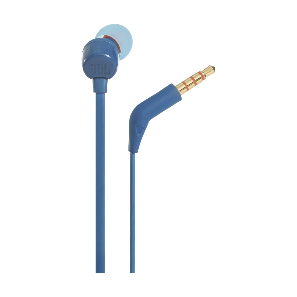 Auriculares Intrauditivos JBL Tune 110/ con Micrófono/ Jack 3.5/ Azules