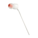 Auriculares Intrauditivos JBL Tune 110/ con Micrófono/ Jack 3.5/ Blancos