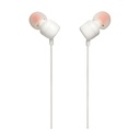 Auriculares Intrauditivos JBL Tune 110/ con Micrófono/ Jack 3.5/ Blancos