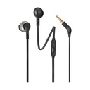 Auriculares Intrauditivos JBL Tune 205/ con Micrófono/ Jack 3.5/ Negros