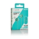 Auriculares Intrauditivos NGS Cross Drift/ con Micrófono/ Jack 3.5/ Verdes