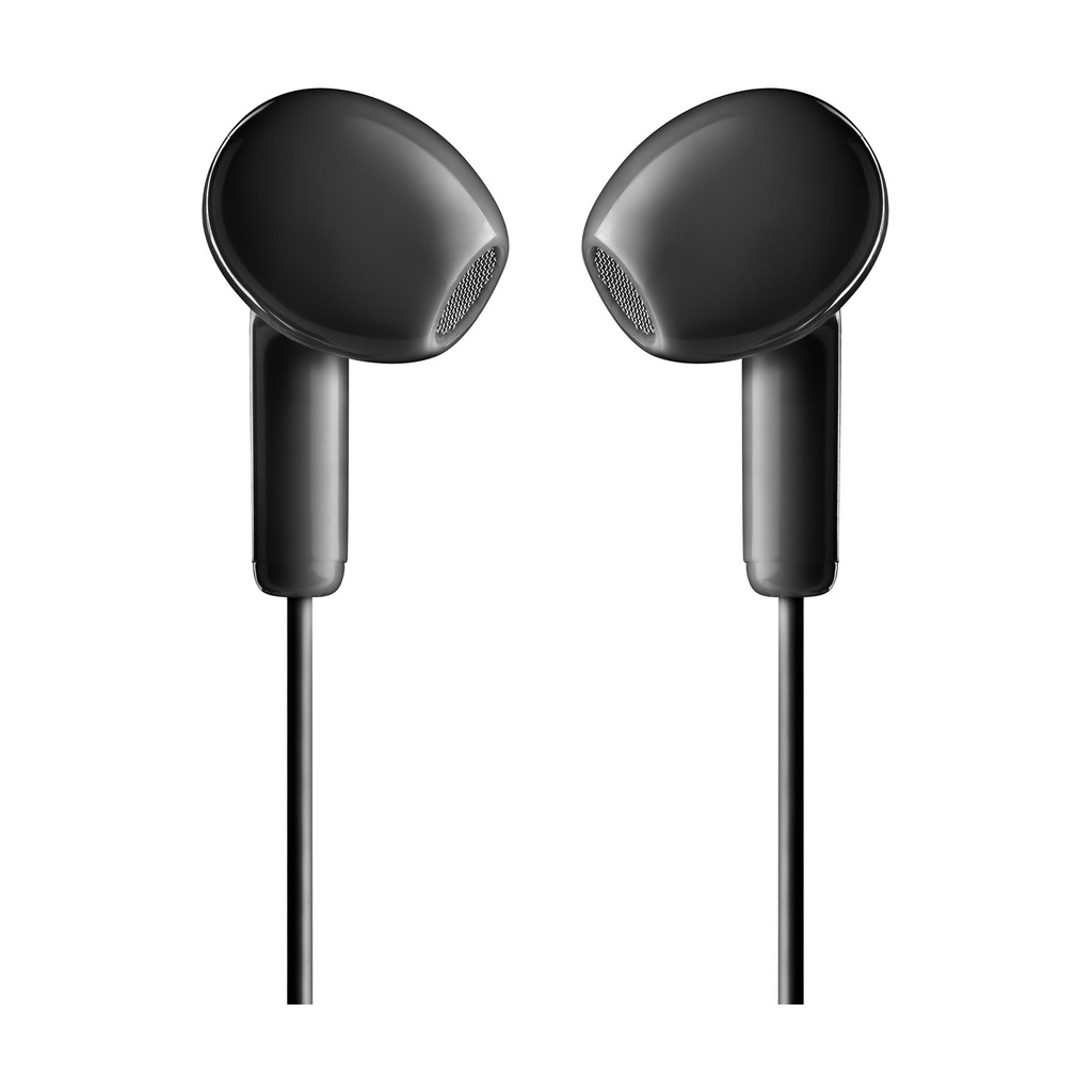 Auriculares Intrauditivos NGS Cross Flip/ con Micrófono/ Jack 3.5/ Negros