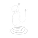 Auriculares Intrauditivos NGS Cross Step/ con Micrófono/ USB Tipo-C/ Blancos