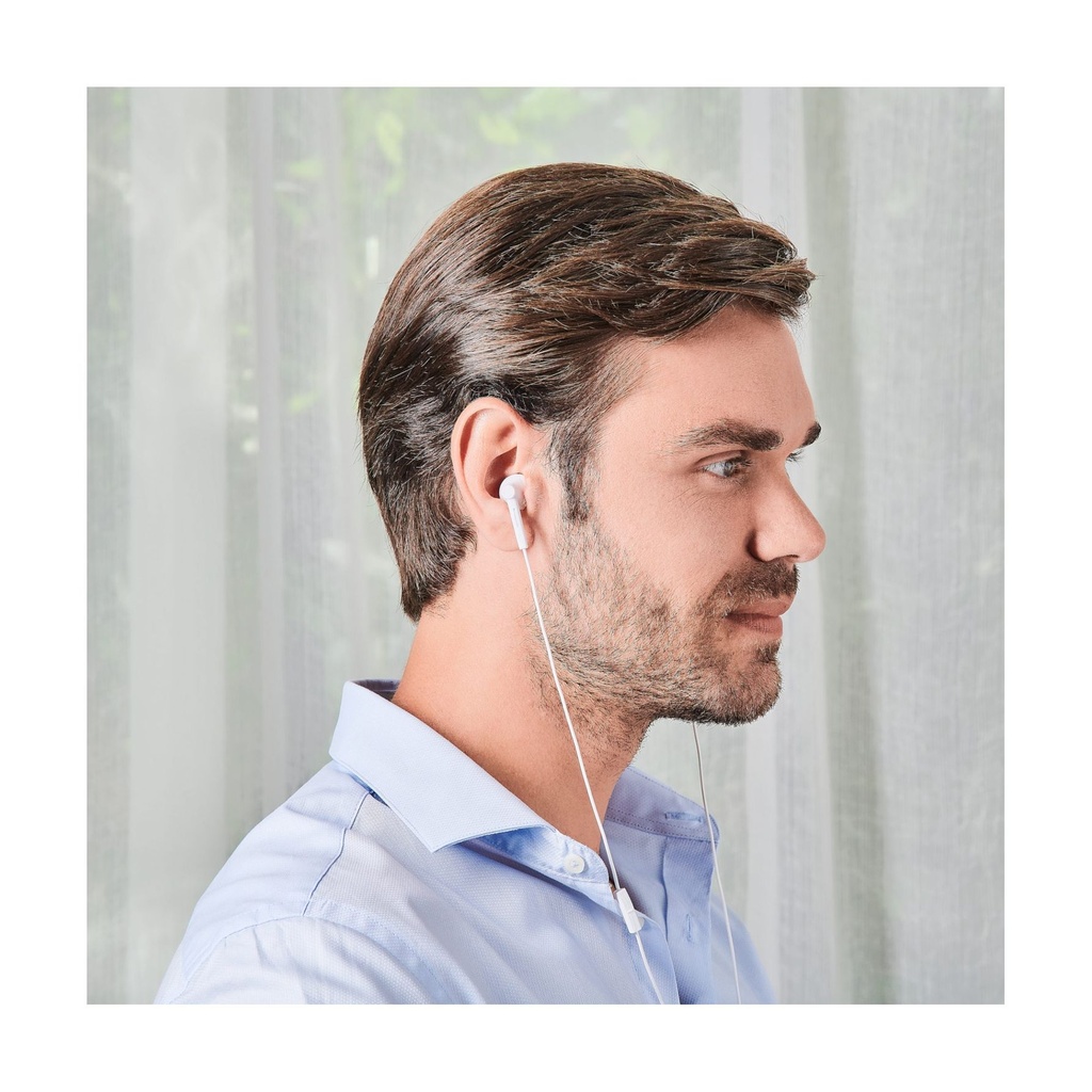 Auriculares Intrauditivos Panasonic RP-TCM55/ con Micrófono/ Jack 3.5/ Blancos