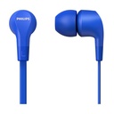 Auriculares Intrauditivos Philips TAE1105BL/ con Micrófono/ Jack 3.5/ Azules