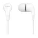 Auriculares Intrauditivos Philips TAE1105WT/ con Micrófono/ Jack 3.5/ Blancos