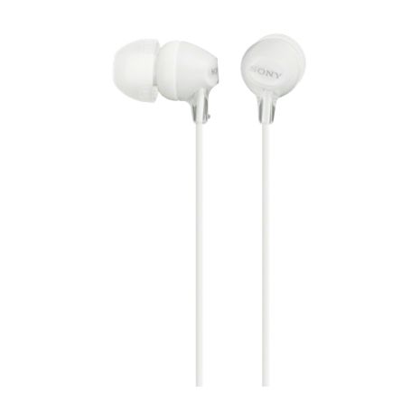 Auriculares Intrauditivos Sony MDR-EX15AP/ con Micrófono/ Jack 3.5/ Blancos