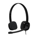 Auriculares Logitech H151/ con Micrófono/ Jack 3.5/ Negros