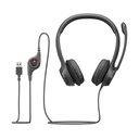 Auriculares Logitech H390/ con Micrófono/ USB/ Negros