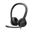 Auriculares Logitech H390/ con Micrófono/ USB/ Negros