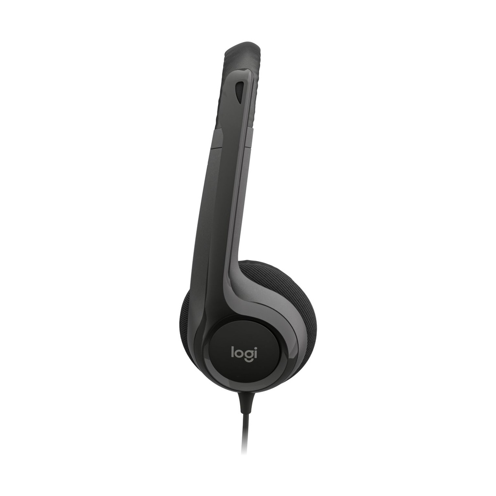 Auriculares Logitech H390/ con Micrófono/ USB/ Negros