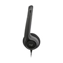 Auriculares Logitech H390/ con Micrófono/ USB/ Negros