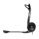 Auriculares Logitech Headset PC 960/ con Micrófono/ USB/ Negros