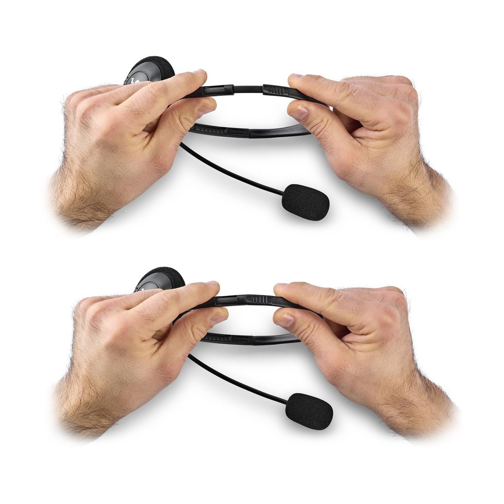 Auriculares NGS MS103 MAX/ con Micrófono/ Jack 3.5/ Negros