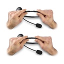 Auriculares NGS MS103 MAX/ con Micrófono/ Jack 3.5/ Negros