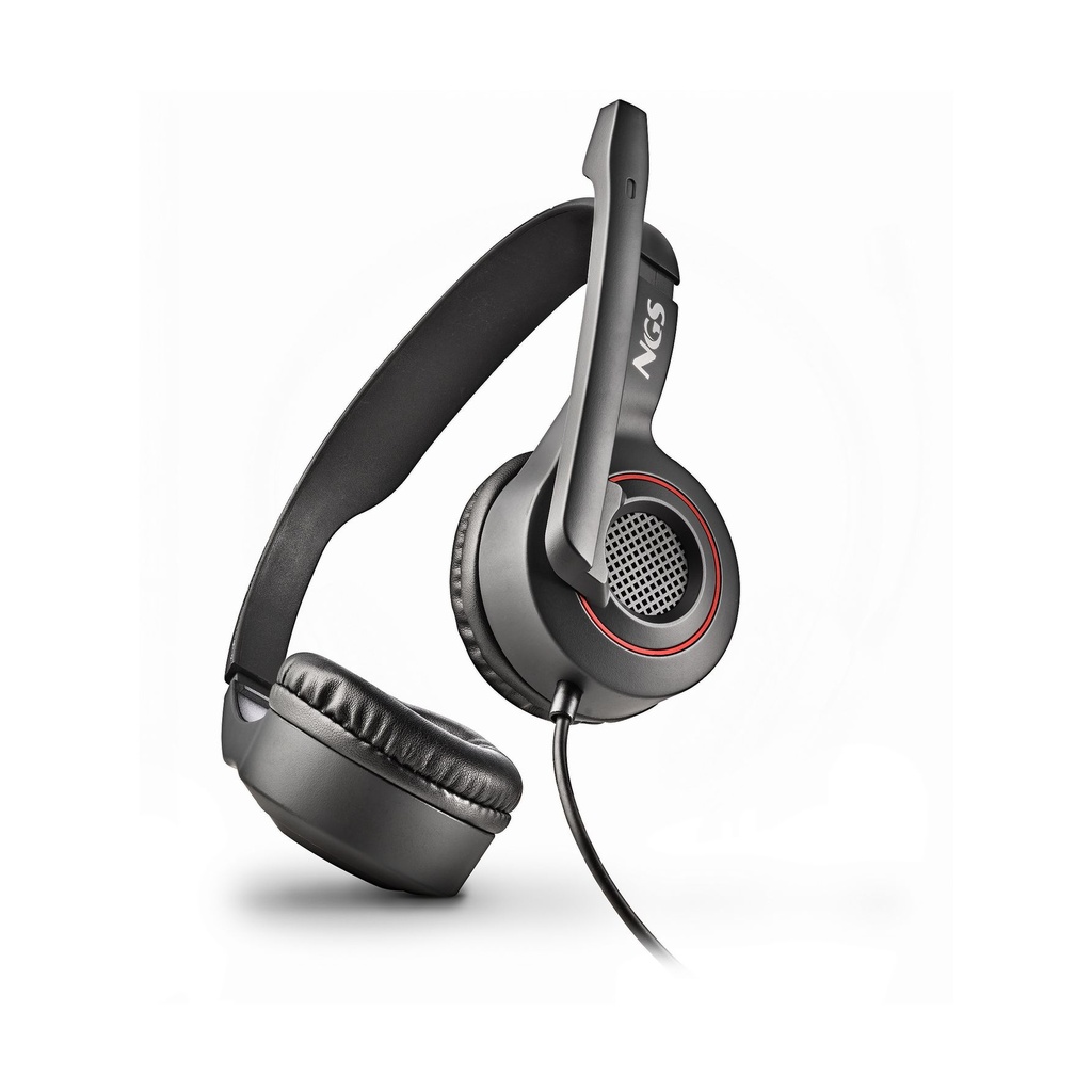 Auriculares NGS MSX 10 Pro/ con Micrófono/ Jack 3.5/ Negros