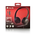 Auriculares NGS MSX 10 Pro/ con Micrófono/ Jack 3.5/ Negros