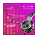 Auriculares NGS MSX 11 Pro/ con Micrófono/ Jack 3.5/ Negros
