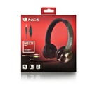 Auriculares NGS MSX 11 Pro/ con Micrófono/ Jack 3.5/ Negros