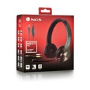 Auriculares NGS MSX 11 Pro/ con Micrófono/ Jack 3.5/ Negros