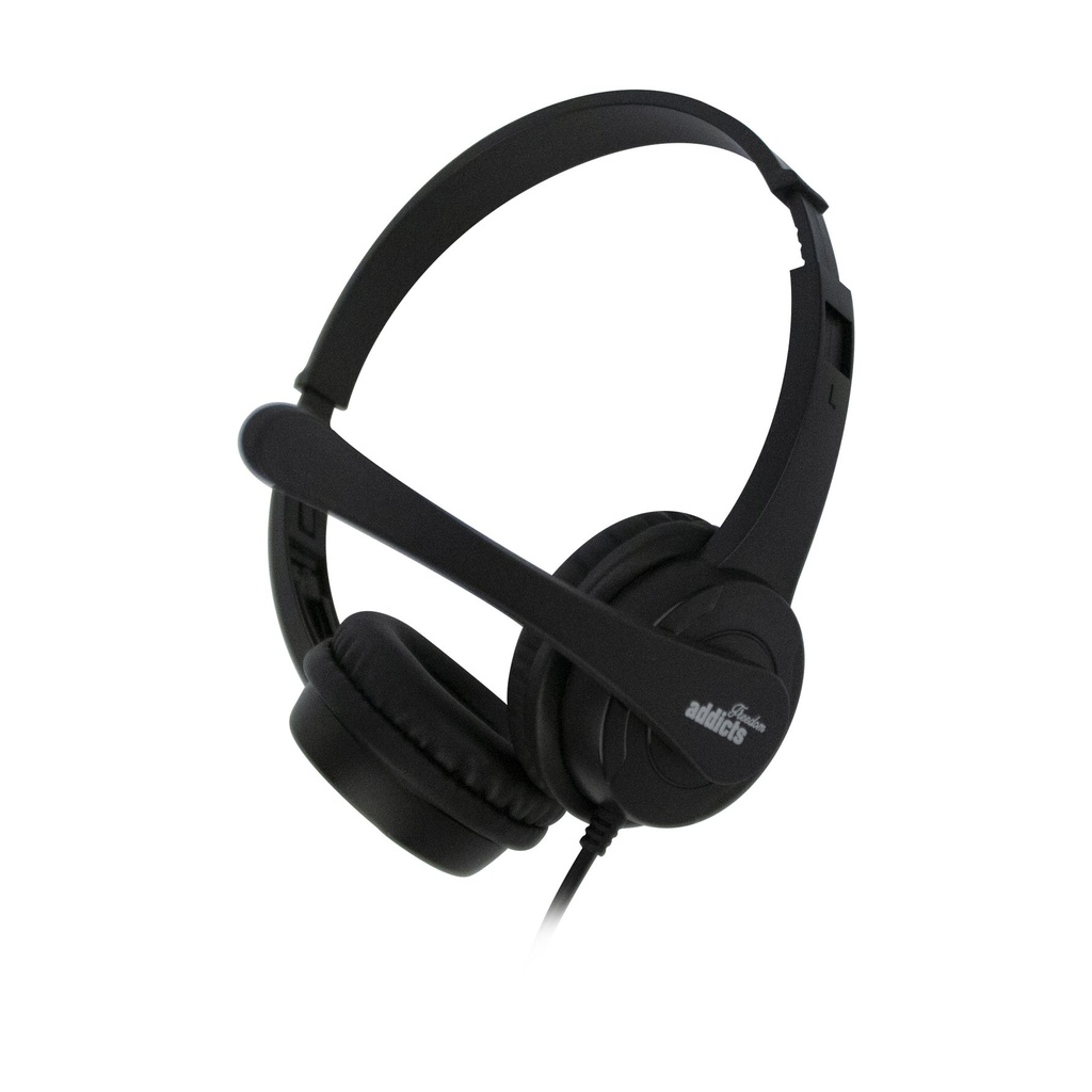 Auriculares NGS VOX505 USB/ con Micrófono/ USB/ Negros