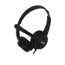 Auriculares NGS VOX505 USB/ con Micrófono/ USB/ Negros