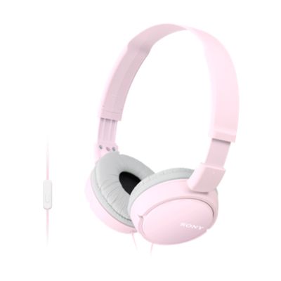 Auriculares Sony MDR-ZX110AP/ con Micrófono/ Jack 3.5/ Rosas