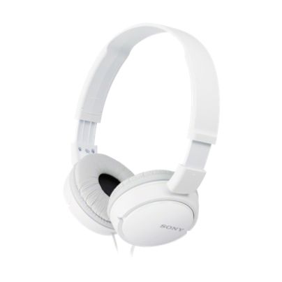 Auriculares Sony MDR-ZX110W/ Jack 3.5/ Blancos