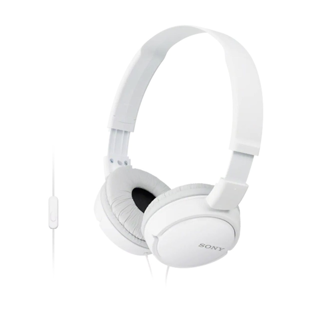 Auriculares Sony MDRZX110APW/ con Micrófono/ Jack 3.5/ Blancos