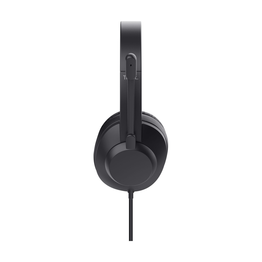 Auriculares Trust Ayda Max USB/ con Micrófono/ USB/ Negros
