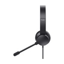 Auriculares Trust Ayda/ con Micrófono/ USB/ Negros