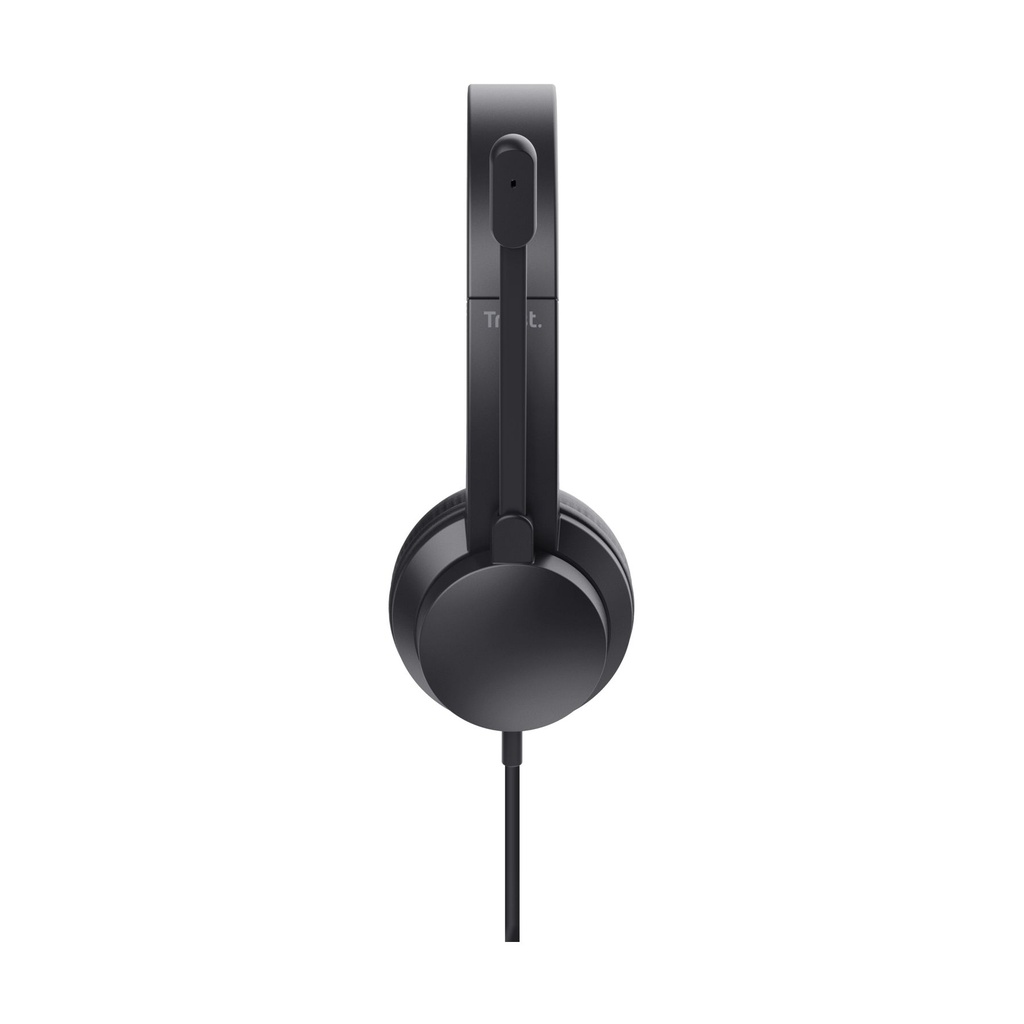 Auriculares Trust HS-150/ con Micrófono/ Jack 3.5/ Negros