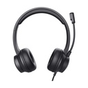 Auriculares Trust HS-201 USB/ con Micrófono/ USB/ Negros