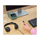 Auriculares Trust HS-201 USB/ con Micrófono/ USB/ Negros