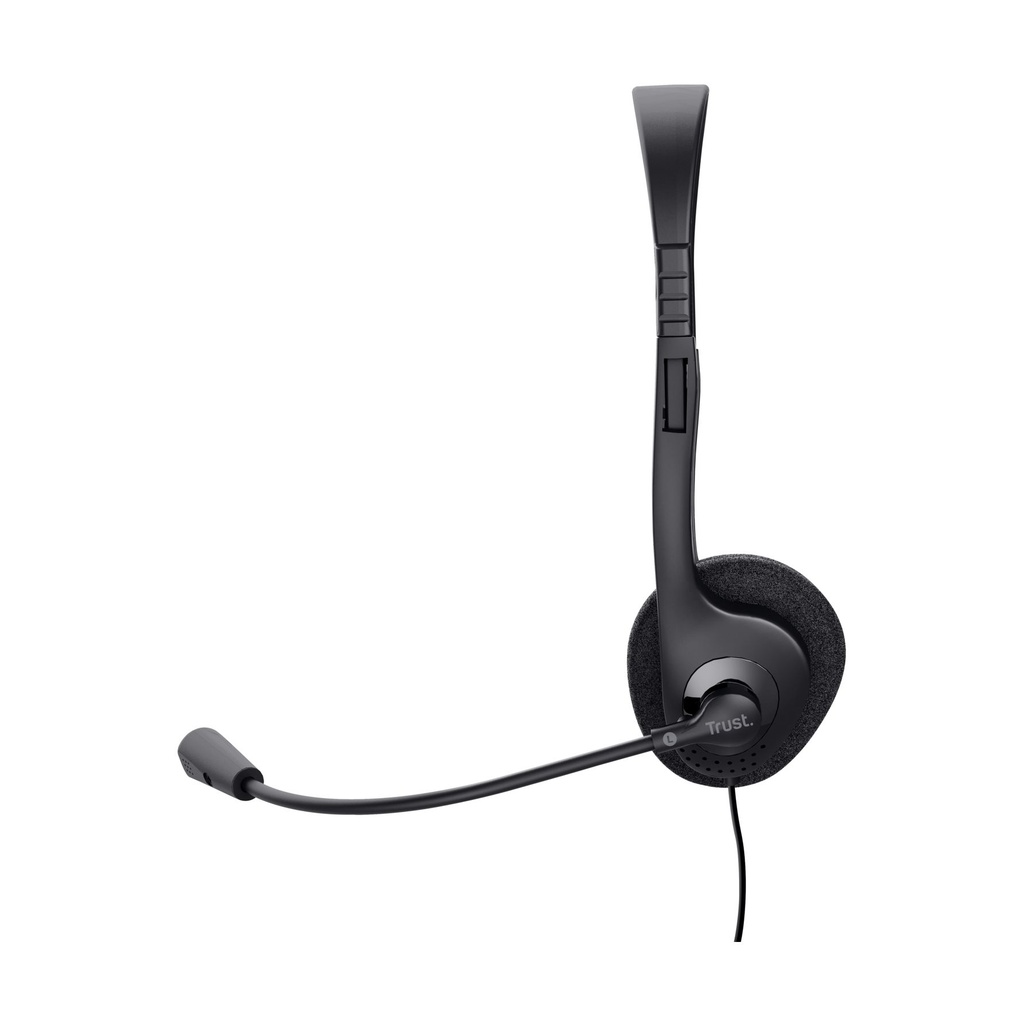 Auriculares Trust Primo Chat/ con Micrófono/ Jack 3.5/ Negros